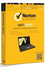 NORTON ANTIVIRUS 2013 - (3 postes, 1 an) - 3 Postes PC - 1 an de mise à jour - Version Française - Compatible Windows XP, Windows VISTA, Windows 7, Windows 8