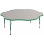 60" Flower Adjustable Activity Table (19"-30" Legs)