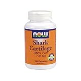 Now Foods Shark Cartilage 750mg, 300 Capsules