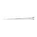 Wheaton 851178 Flat Non-Sterile Pipette Microtip for 0.4mm Gel Sequencing, 10 microliter Volume, Natural (Case of 4 Racks, 200 Tips Per Rack)