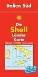  : Shell L&auml;nderkarte Italien S&uuml;d 1 : 500 000: Mit Ortsverzeichnis und Reisef&uuml;hrer