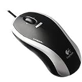 LOGITECH - souris laser OEM RX1000, couleur: noir / argent comfortable / souris laser � 4 touches, avec c�ble, avec 800 dpi, molette � 4 directions avec zoom, toupar Logitech