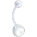 Bioplast Cool Clear Belly Ring