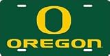 Oregon Ducks Green Laser Cut License Plate - SET OF 6 - Sports Merchandise