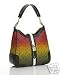 L.A.M.B by Gwen Stefani Rasta OMBRE Commodore Hobo Bag - 100% Genuine