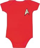 Star Trek Uniform Infant Baby Onesie Romper