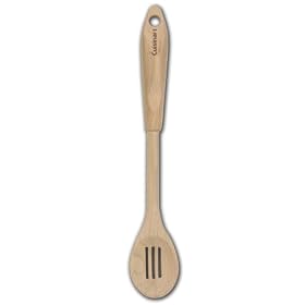 Cuisinart Wood Large Slotted Spoon