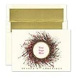Wreath Logo Corporate Holiday