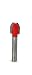 Freud 41-300 15/32 Diameter Two Flute Flush and 45-Degree Bevel Trim Router Bit (1/4 Shank)
