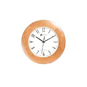 LaCrosse WT-3124 NAT 12 Analog Wall Clock Natural