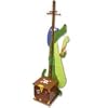 LC Creations Pirate's Life Alligator Coat-rack with Storage Chest