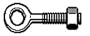 1 X 18 GALV. EYE BOLT Box Qty. / 1