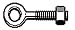 1/2 X 3-1/4 GALV. EYE BOLT Pkg Qty. / 1 Image