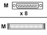 8port Db25m Dte Fan-out Cable for Acceleport Xp