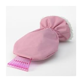 CAR PLAN SUB ZERO PINK ICE SCRAPER MITT