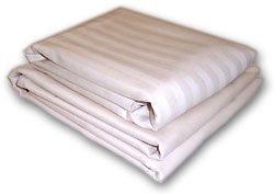 Organic Cotton Bedsheet Linens - Damask