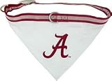 NCAA University of Alabama Crimson Tide Pet Collar Bandana, Medium