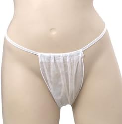 Disposable Bikinis, white