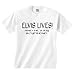 Elvis Lives and He's My Boyfriend. Funny Custom T-shirt