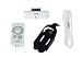 Logic3 MIP144W FM Radio with  Remote Control - White