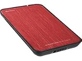 Sharkoon Quickstore Gehäuse externe festplatte für 6,4 cm (2,5 Zoll) rot