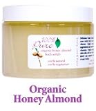 100 Percent Pure Organic Honey Almond Body Scrub