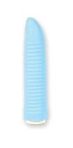 Doc Johnson Mr Softee G-Spot Vibe Vibrator with Sleeve, Baby Blue
