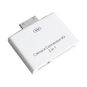 Puregadgets 2 in 1 Camera Connection Kit for Apple Ipad 16 32 GB and 3G (compatible with all models) with SD card and USB slot in one unit now works with the latest Apple Operating System