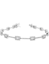 Diamond Bracelet in 18kt White Gold Carat Total Weight 1.50