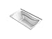 Kohler K-1224-GHRW-0 Mariposa Bathtub, White