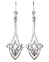 Kit Heath Celtic Open Knot Drop Earrings