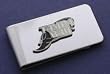 Tampa Bay Devil Rays Pewter Money Clip Ver 1