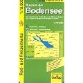 Rund um den Bodensee 1 : 75 000. Rad- und Freizeitkarte: Von Stockach im Norden bis zum S�ntis im S�den. Von Singen im Westen bis Wangen im Osten. ... Register, 8 Citypl�ne. Schifffahrtslinien