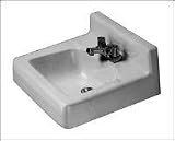 American Standard 4869.004.020 Regalyn 20 x 18 Cast Iron Service Sink, White