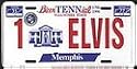 Elvis Presley Bicentennia License Plate