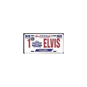 Elvis Presley Bicentennial License Plate