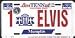 Elvis Presley Bicentennia License Plate