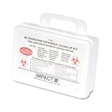 Bloodborne Pathogen Clean Up Kit in Plastic Case, Wall Mountable (UNS03082) Category: First Aid Kits