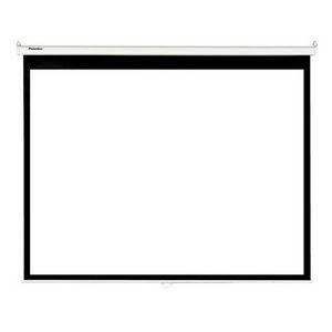 Optoma 84-Inch Panoview Manual Pull-Down Screen (Matte White)