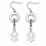 New York Yankees MVP Crystal Earrings