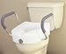 Raised Locking Toilet Seat With Arms