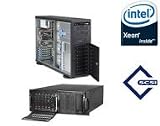 Supermicro Xeon 800 FSB 4U/Tower Hot Swap SCSI RAID Server - Triple Power Supply / Intel Xeon 3.8GHz, 1GB DDR2 ECC/REG, 73GB HD x 2 by ANTOnline
