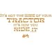 Size Of Your Tractor Adult T-Shirt