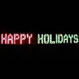 Good Tidings Happy Holidays Red and Green Chasing Banner - 8427108/8427108