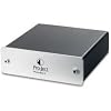 Pro-Ject Phono Box II Vorverst�rker (MC-/MM-Tonabnehmern, Hartvergoldete RCA/Cinch-Buchsen) silber