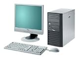 Fujitsu Siemens ESPRIMO Edition P2511 - Micro tower - 1 x Pentium Dual Core E2140 / 1.6 GHz - RAM 1 GB - HDD 1 x 80 GB - DVD±RW (±R DL) / DVD-RAM - GMA 3000 - Win XP Pro - Monitor : none
