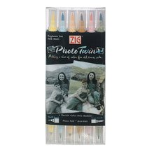 Photo Twin Dual-Point Pen Set: Beginner-SoFt. Hues