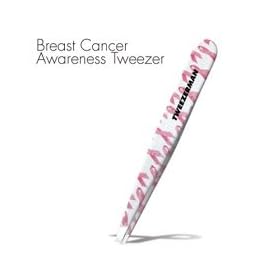 Click here to buy Tweezerman Breast Cancer Awareness Slant Stainless Tweezer Pink by Tweezerman.