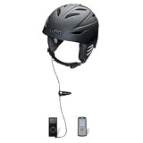  : Giro G10 Audio with Blue Tooth Link Snow Helmet (Matte Black, Medium)
