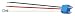 Grote 11 1/2" Long, Chassis Ground, Blunt Cut Wires 67000